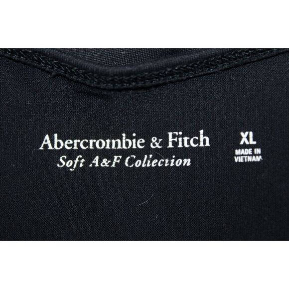 Womens Abercrombie & Fitch Soft AF Black Sleeveless Square Neck Bodysuit Size XL - Picture 3 of 6